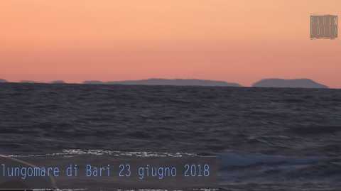 Gargano o Isole Croate? Svelato ci che i baresi hanno ammirato la sera del 23 giugno